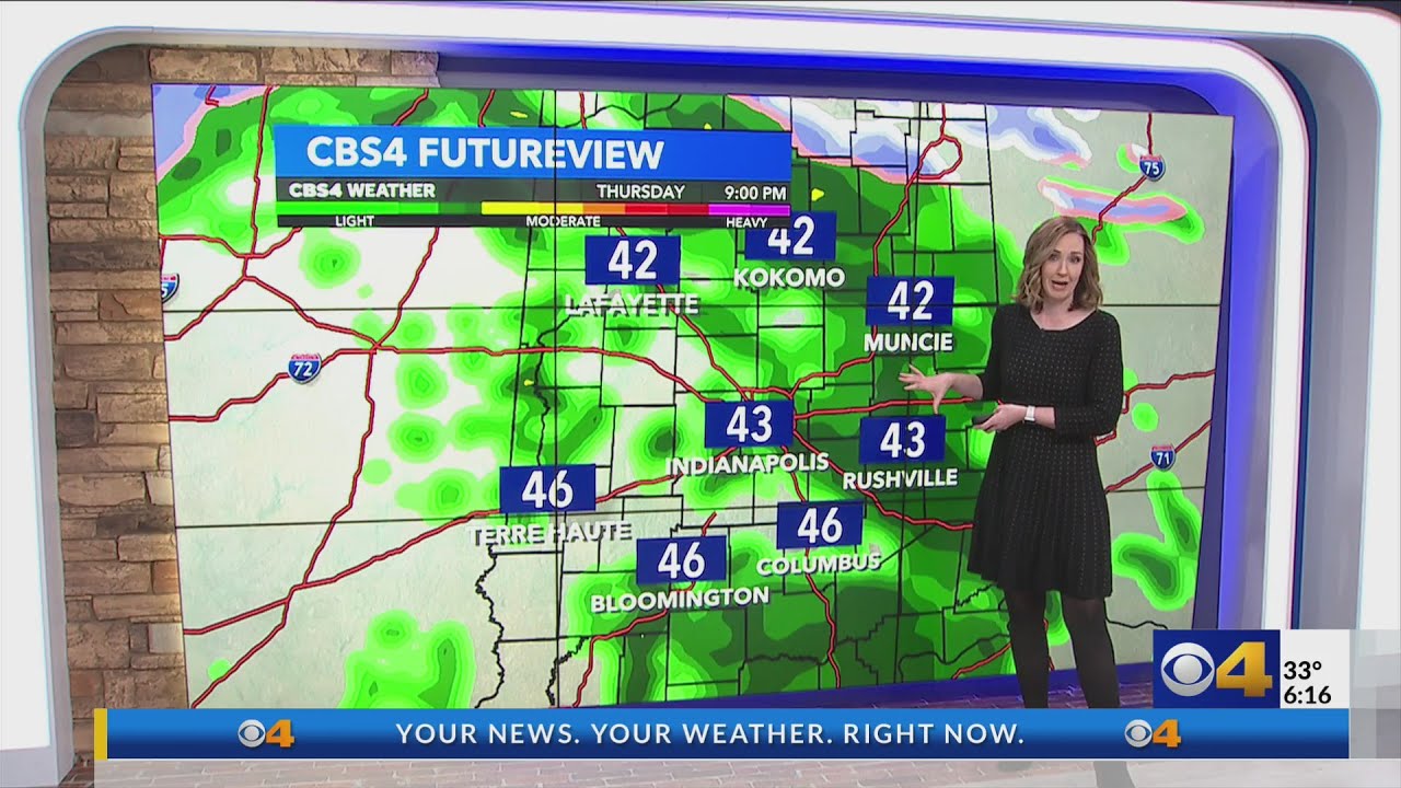 Rain arrives tonight; snow chances ramp up into the weekend - YouTube