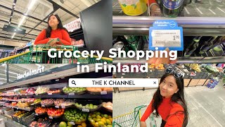 Grocery Shopping in Finland at Prisma