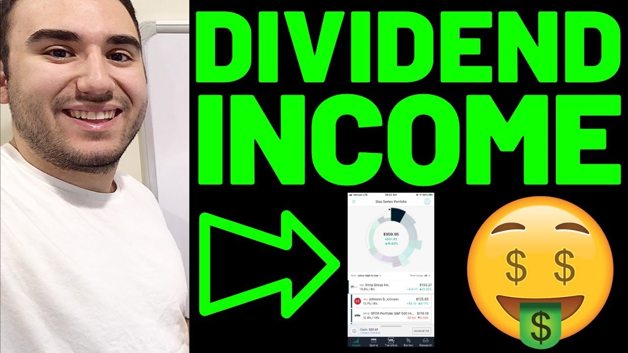 Earning Monthly Dividend Income M1 Finance 2019
