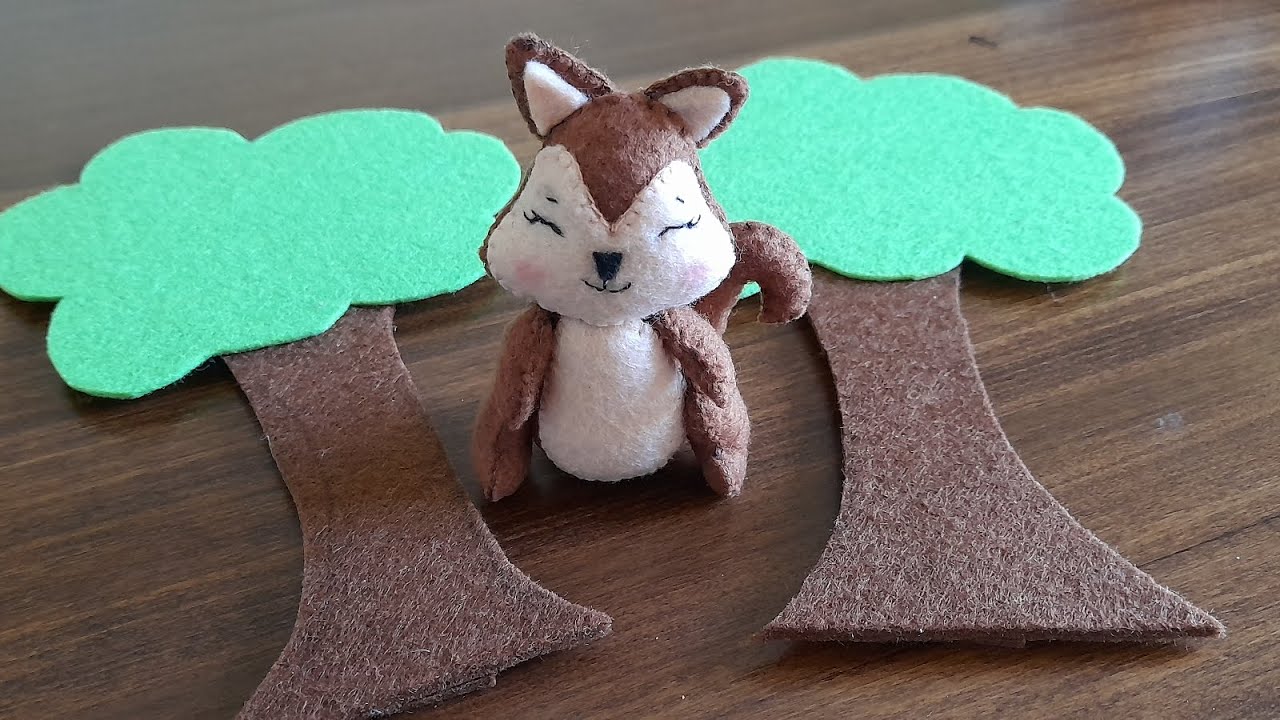 Animales del bosque 2/La ardilla.