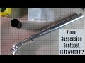 Zoom Suspension Bike Seatpost Review? Is it worth it?