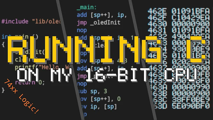 I wrote a Compiler for my Custom 16-bit Computer