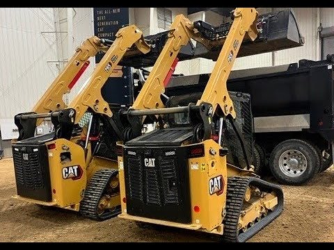 ピータービルト低床トレーラー CAT ピータービルト低床トレーラー CAT