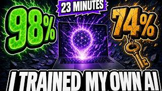 Train Your Own Private AI in 23 Minutes — $0, No Code, On Your Laptop