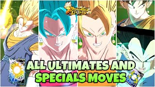 🔥EVERY ONE OF VEGITOS ULTIMATE CARDS AND SPECIAL MOVE CARDS IN DRAGON BALL LEGENDS!!!🔥