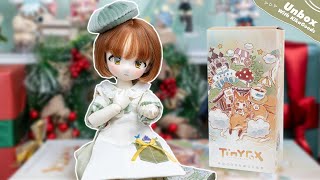 Unbox TinyFox 1/6 Points Angel Body Action Figure#unboxing #cute #kawaii #doll #figure #bjd