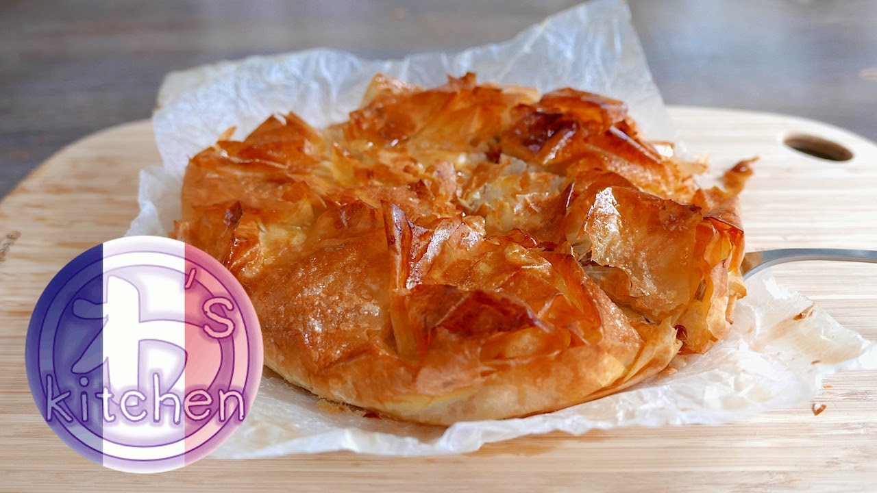 Tourtière aux Pommes à la pâte filo | Recette française | wa&amp;#39;s Kitchen ...