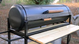 DIY BBQ Grill (From old water boiler)