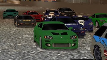 Burnout series MUSCLE CARS Race