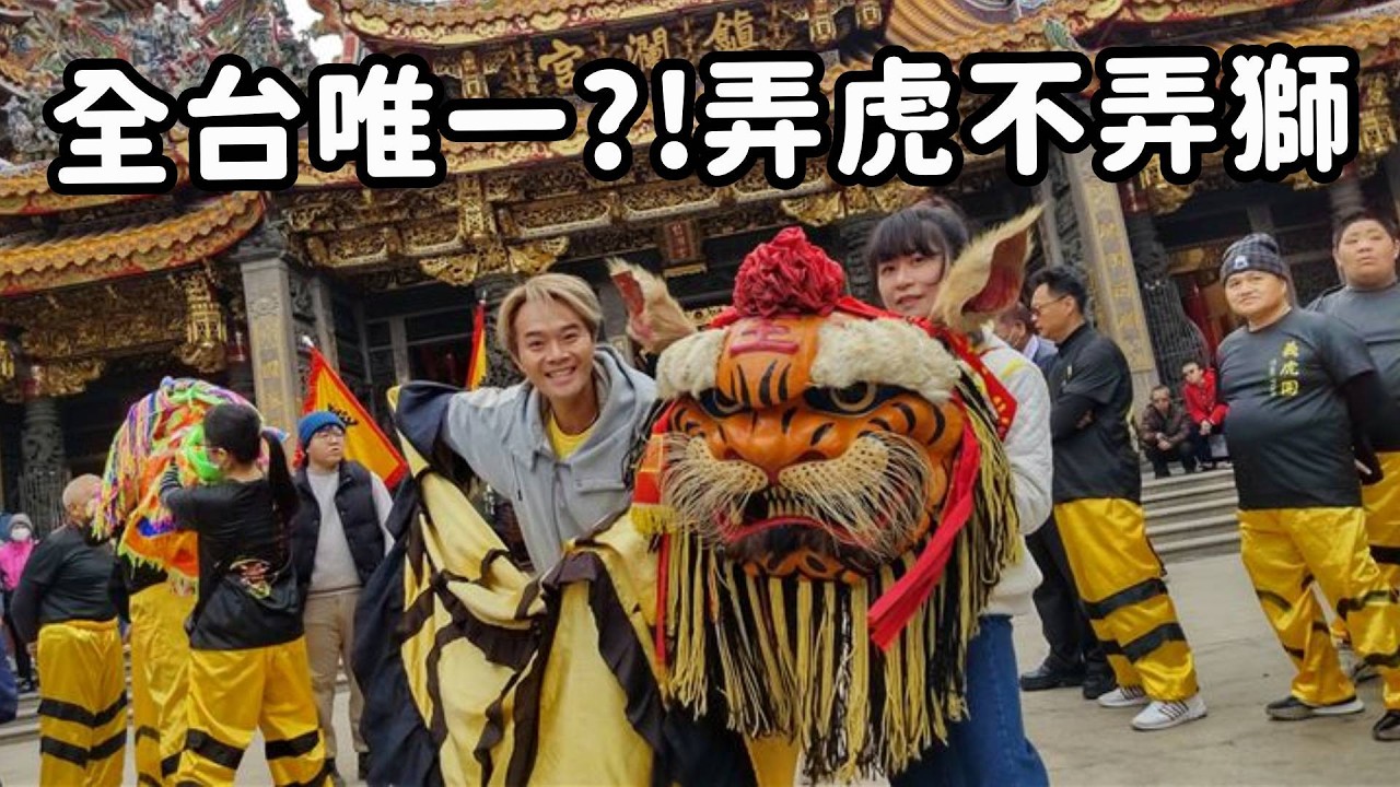 媽祖婆限定！ 全台唯一弄虎不弄獅！「義虎團」｜  寶島神很大online