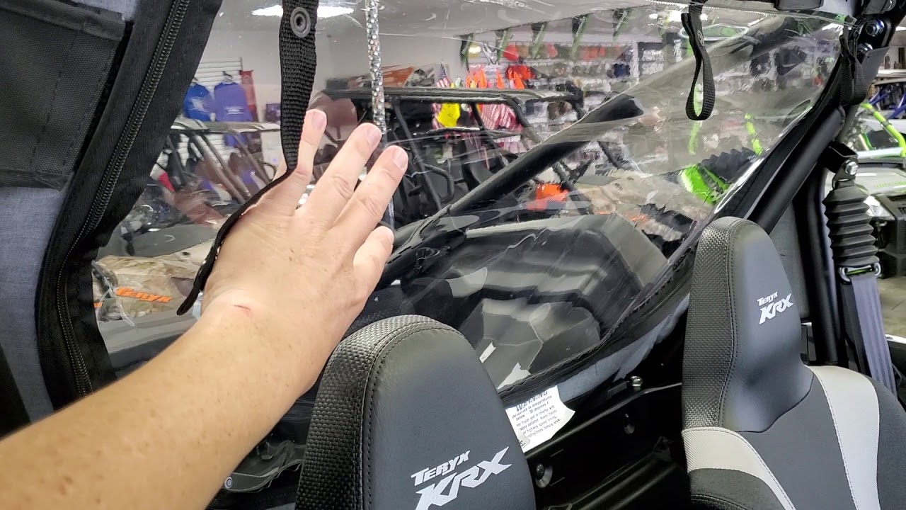 Kawasaki KRX 1000 SOFT REAR PANEL- PN:99994-1297 - YouTube