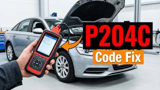 How To Fix P204C Code - Reductant Pressure Sensor Circuit Low DEF System Repair