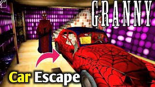 Granny 1 Spider Man Mode Car Escape Full Android Gameplay screenshot 5