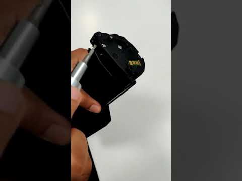 hp laser jet all in one 136a /w printer cartridge refilling .easy way