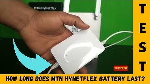 The TRUTH About MTN HynetFlex Router Battery Test, How Long Does MTN HynetFlex Battery Last?