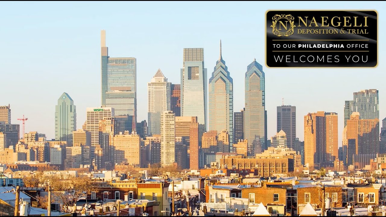 Court Reporters Philadelphia, Pennsylvania | NAEGELI Deposition & Trial