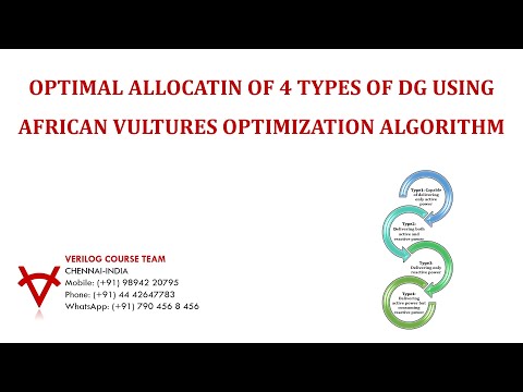 OPTIMAL ALLOCATIN OF 4 TYPES OF DG USING AFRICAN VULTURES OPTIMIZATION ALGORITHM