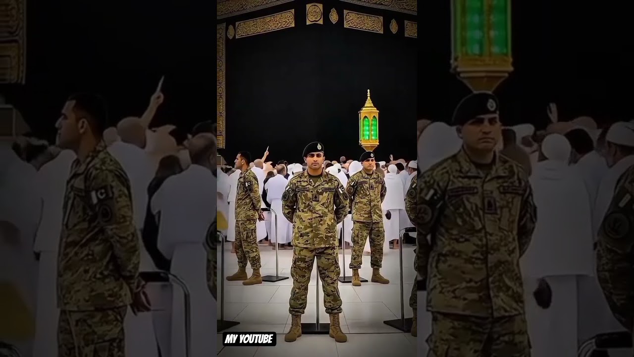 Message to all world 🌎 Pakistani fauj Allah ka ghar alhamdulillah 