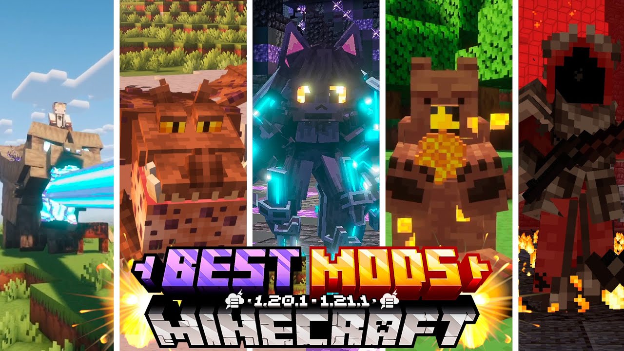 ⭐Top 10 Nuevos MODS para MINECRAFT ⭐1.20.1 - 1.21.1 - PARTE 8