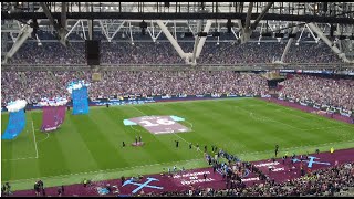 When you first heard: "I'm Forever Blowing Bubbles..." Tears and Emotions. West Ham.