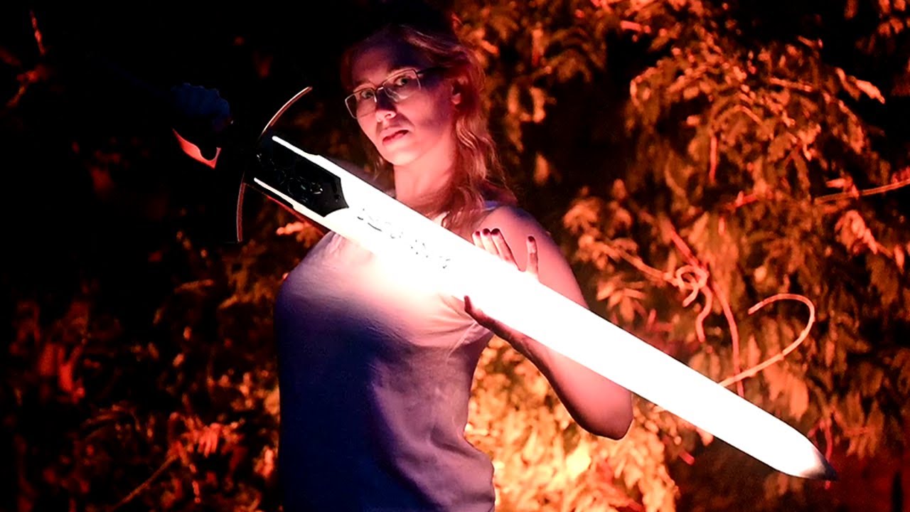 3D Printed LED Excalibur Sword from Fate Series