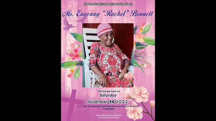 THANKSGIVING SERVICE FOR THE LIFE OF EUGENNY "RACH...