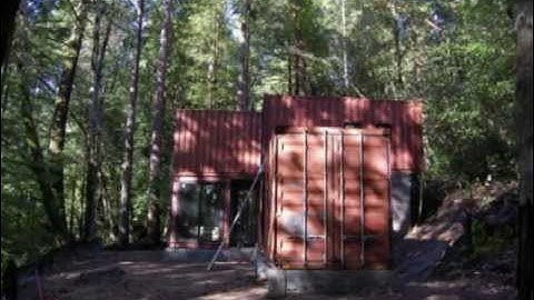 NorCal Construction Shipping Container Home Time Lapse Movie