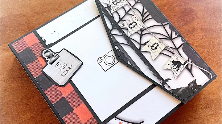 Fall/Halloween Series Video 1-Easy Envelope Style 6 x 6 Mini Album