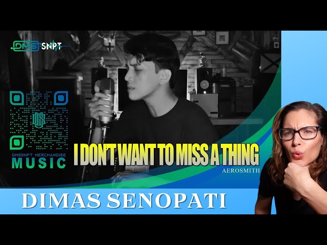 LucieV Reacts to Dimas Senopati - I Don't Want To Miss a Thing (Aerosmith Cover) class=