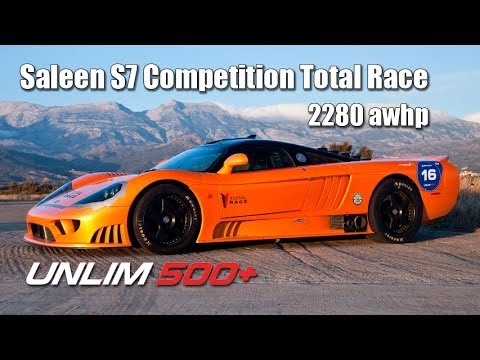 UNLIM 500+ Saleen S7 Competition Twin Turbo Total Race (2280 awhp) TEST RUNS