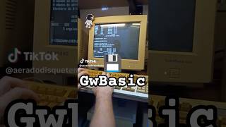 GW Basic – 1983 #oldschoolpc #techretro #retrocomputing #retro