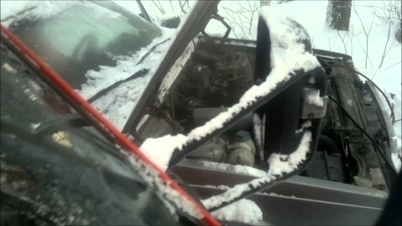 -30 ºC cold start Volvo 740 diesel