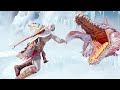 Lore Accurate Kratos Vs Dreki GOW Ragnarok