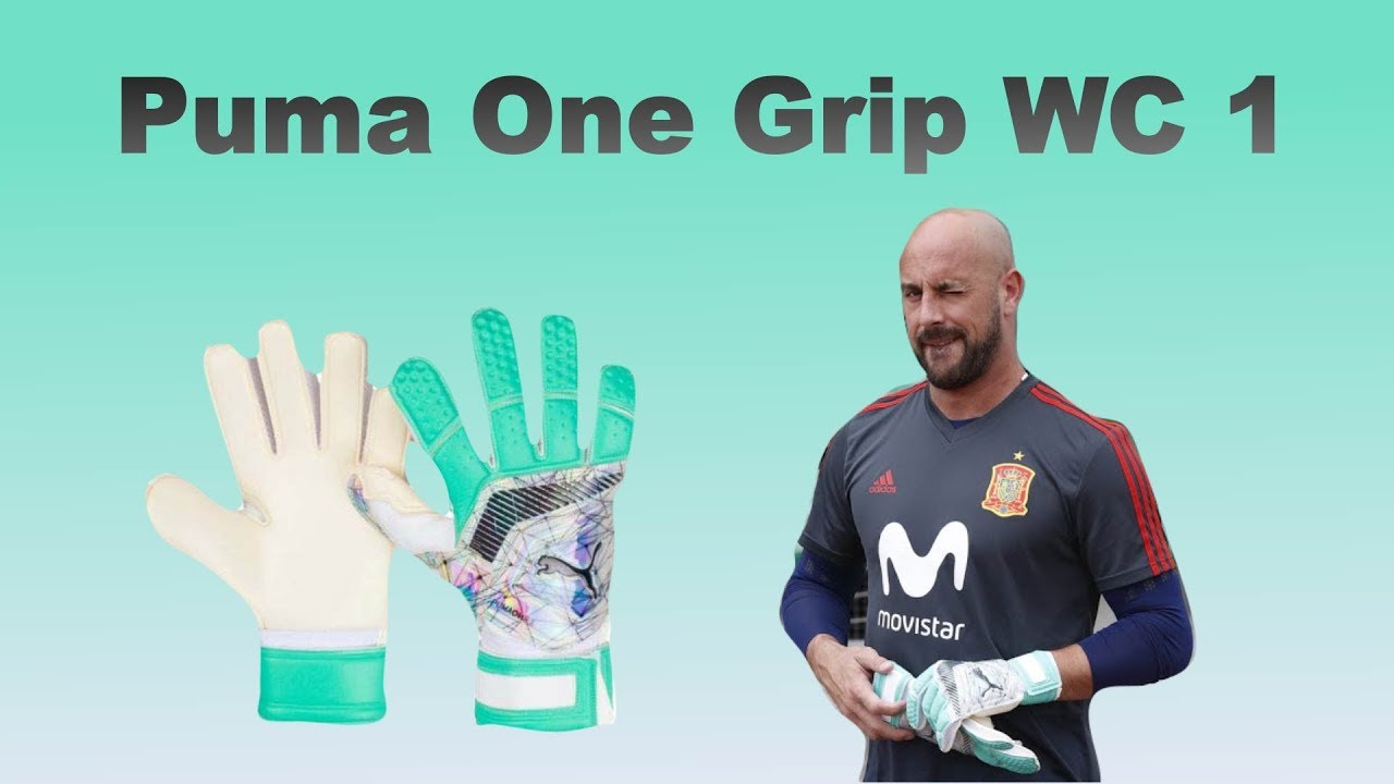 puma one grip wc 1 rc goalkeeper gloves