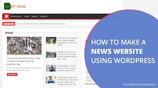 How To Make  News Website In WordPress Full Tutorial || WordPress In Hindi