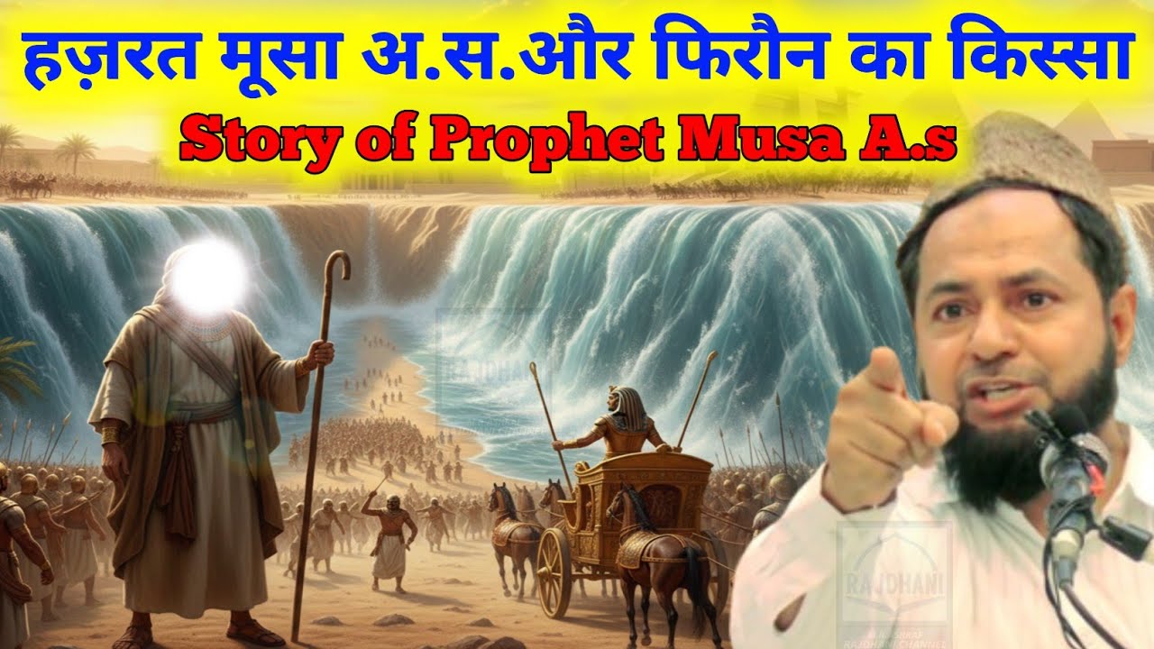 Hazrat Musa A.s Aur Firon ka Qissa | Story of Prophet Musa By Maulana Jarjees Ansari