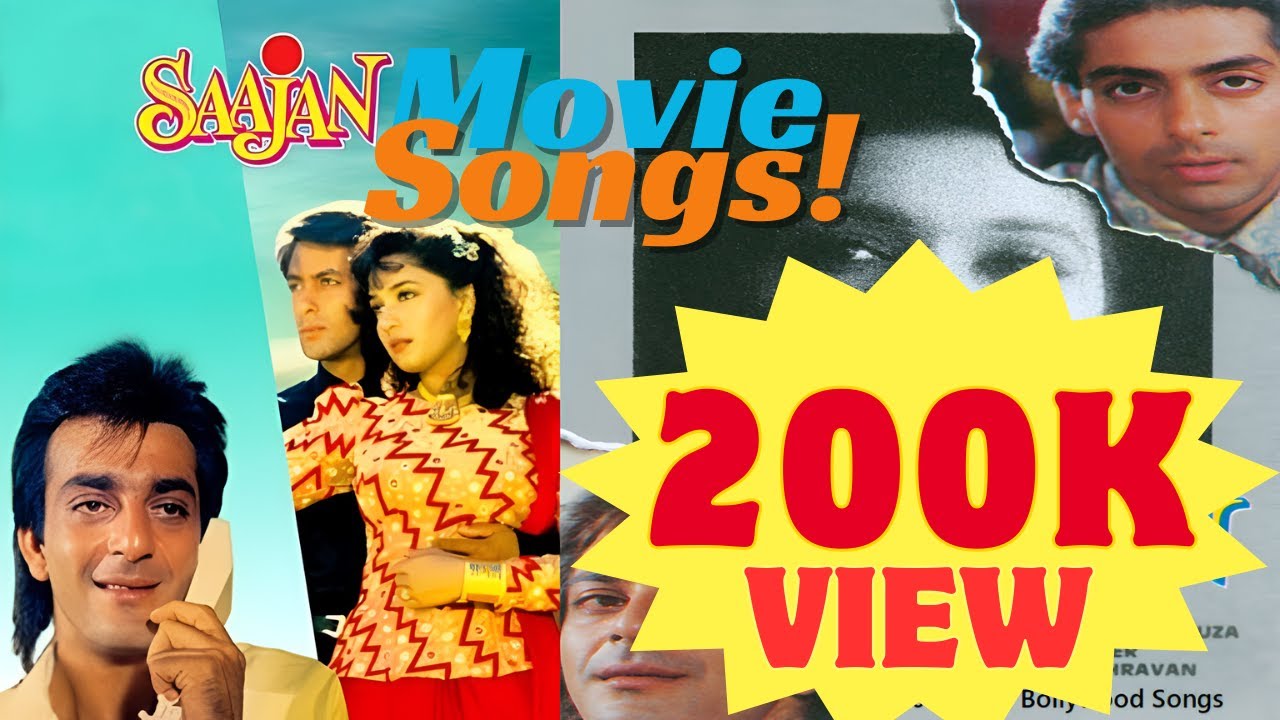 Saajan Movie All Songs | Romantic Songs| Salman Khan, Madhuri Dixit, Sanjay Dutt| Hindi Songs