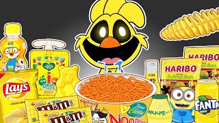 Best of Convenience Store YELLOW Foods Mukbang with KICKIN CHICKEN | Poppy Playtime3 Animation |ASMR