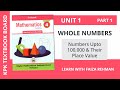 Numbers upto 100,000 &amp; Their Place Value | Whole Numbers | Unit 1 | Mathematics Class 4 | Part 1