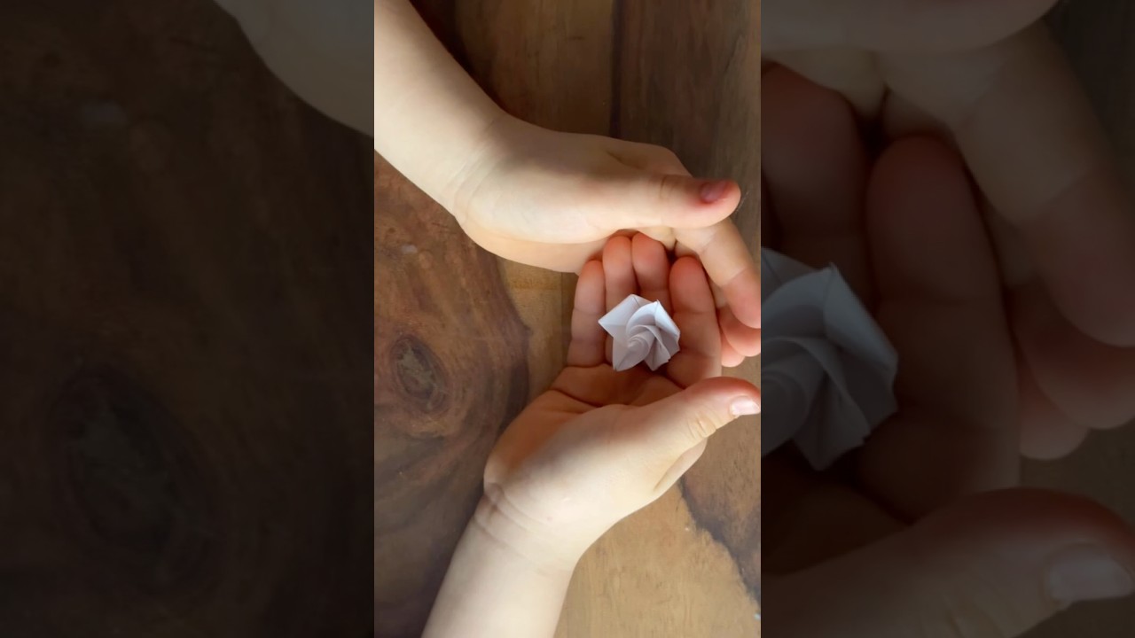 How to Make an Origami Flower | Easy Paper Flower Tutorial