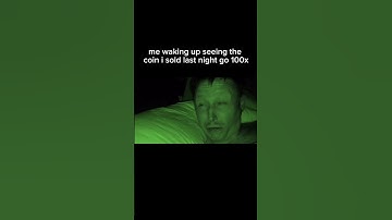 Me, learning patience the hard way #ethereum #klaus #memecoin #memecoins #blockchain #fish #crypto