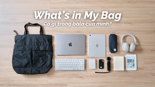 WHAT'S IN MY BAG | Có Gì Trong Balo Hàng Ngày Của Mình?