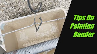 Applying Masonry Paint To Pebbledash By Roller screenshot 5