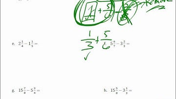 January 23   Module 3   Lesson 11   Subtracting Fractions Finding Like Units