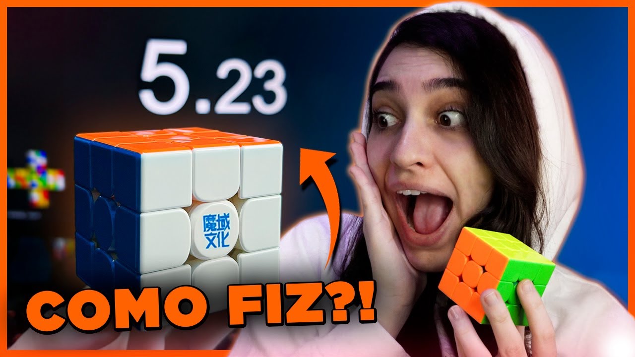 PASSO a PASSO de como RESOLVI o CUBO MÁGICO em 5.23 SEGUNDOS: meu ...