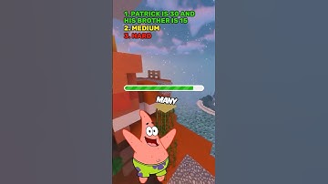 Think You’re Smarter Than Patrick & SpongeBob? Test Your Logic! 🧠😂