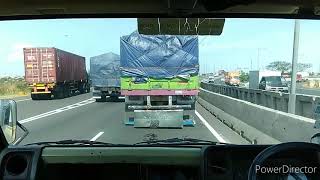 Truk umplung stut di tol||trip surabaya