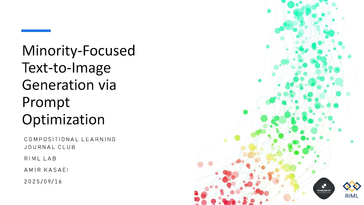 CLJC Session 20 - Minority-Focused Text-to-Image Generation via Prompt Optimization