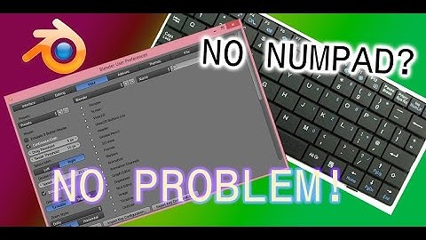 Blender quick tip #1: No numpad? No problem! + Basic Navigation