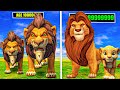 Growing Smallest Lion Family Into Biggest Lion Family In GTA 5 SIMBA THE LION KING 